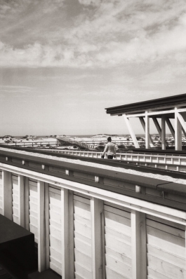 Costa Nova Cultural Center construction timber