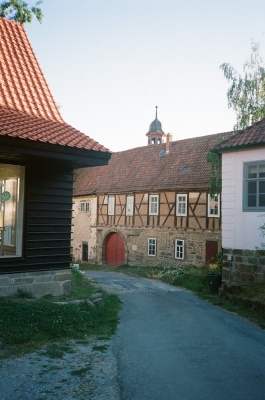 schlafstall wood house bedheim