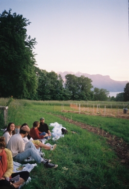 image of guests at foodculture day biennale 2021 